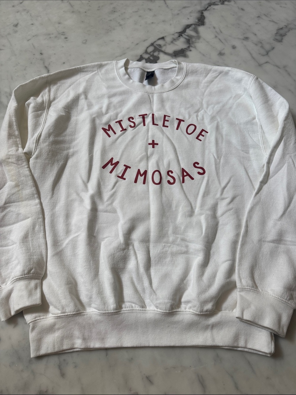 ‘Mistletoe + Mimosas' Sweatshirt